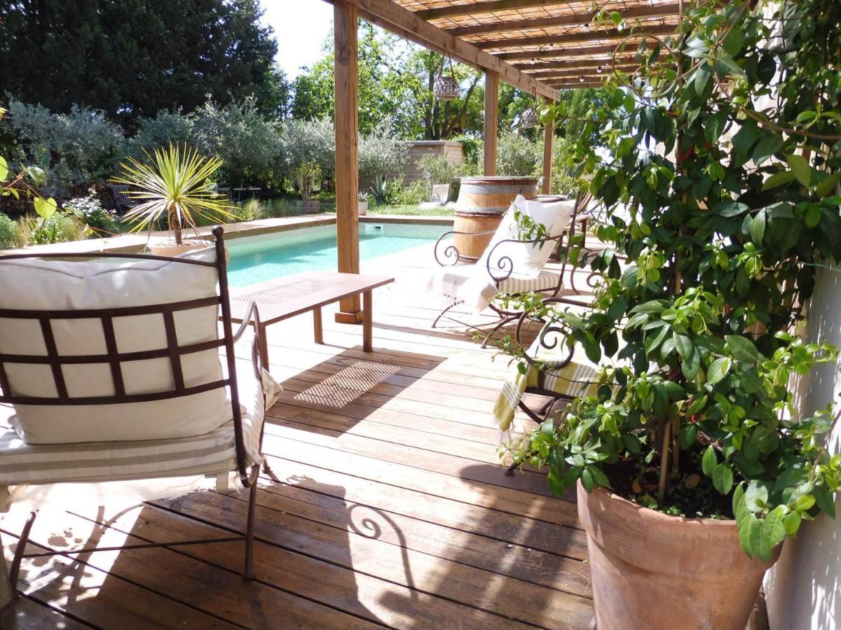 Mas Des Rabasses Bed and Breakfast Le Pontet  Exteriör bild